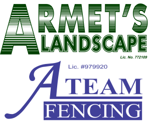 Armets Landscape/A Team Fencing Logo